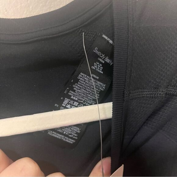 NWT Sweaty Betty Athlete Seamless Workout Tee Size M - Picture 6 of 7